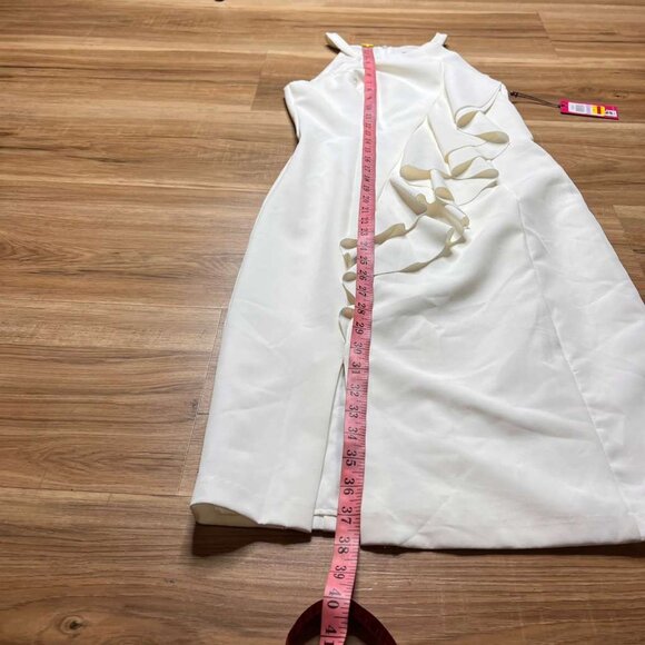 NWT Vince Camuto Women's Fitted Midi Halter Bodycon Dress - Picture 6 of 6